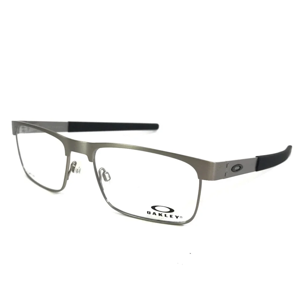Oakley Eyeglasses Frames Metal Plate Ti OX5153-0356 Brushed Chrome 56-18-138